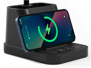 desk lamp with wireless charger