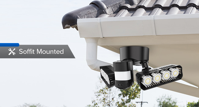 Soffit mounted