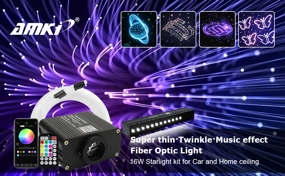 Amazon.com: AMKI Upgraded 600pcs 0.03in 9.8ft 16W Twinkle