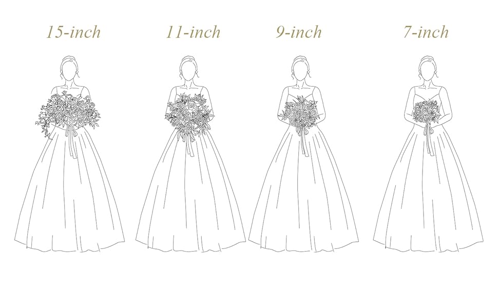 Ling's Moment 15 Inch Exquisite Dusty Rose & Cream