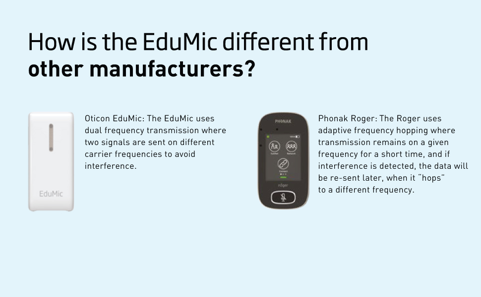Oticonオーティコン EduMicエデュマイク Oticon EduMic - Hears Hearing & Hearables