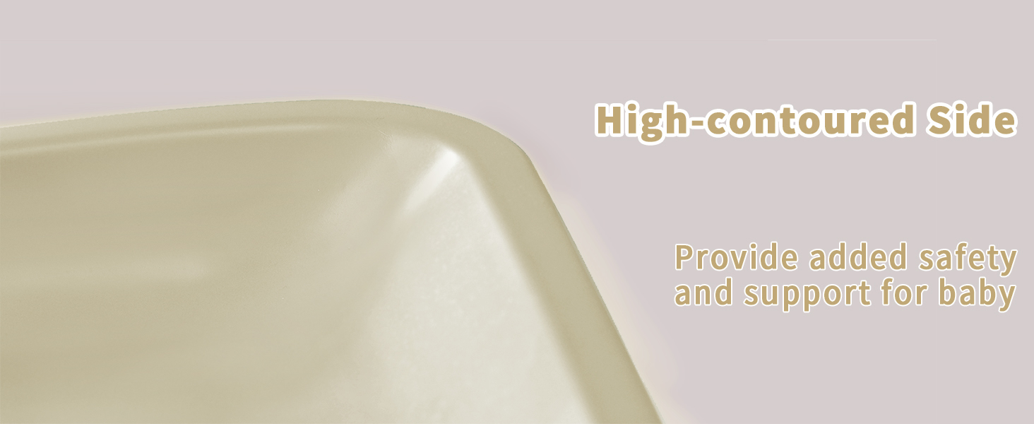 high contoured side
