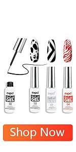 3Pcs Liner Nail Art Gel Polish Set