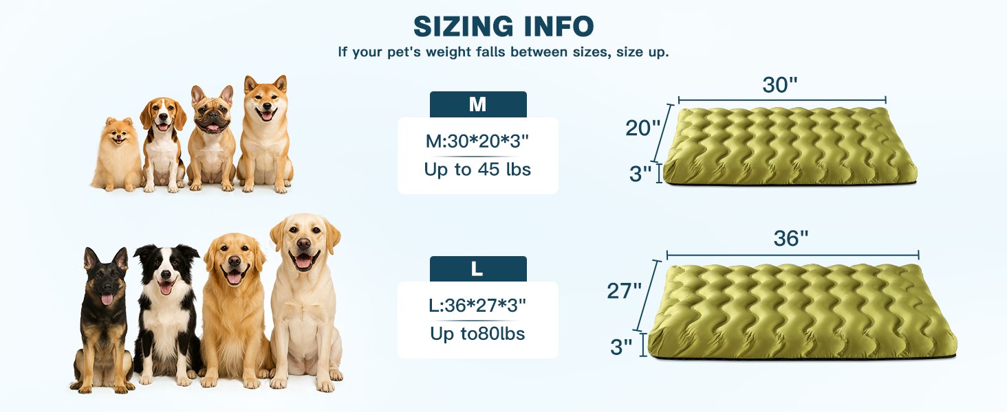 dog bed for large small dogs