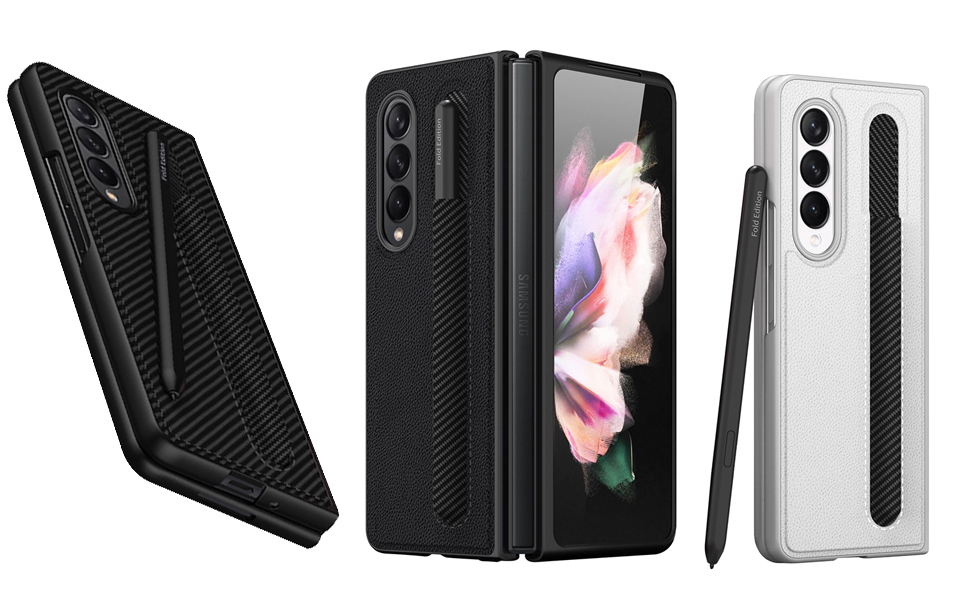 ◯Samsung Galaxy Z Fold 3 本体 Sペン　カバー付き Amazon.co.jp: Galaxy Z Fold3 5G ケース クリア sペン収納 適用