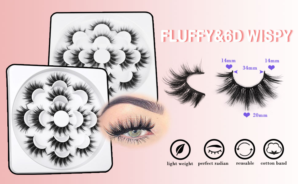 wispy lashes mink eyelashes false eyelashes natural look mink lashes natural look eyelashes pack