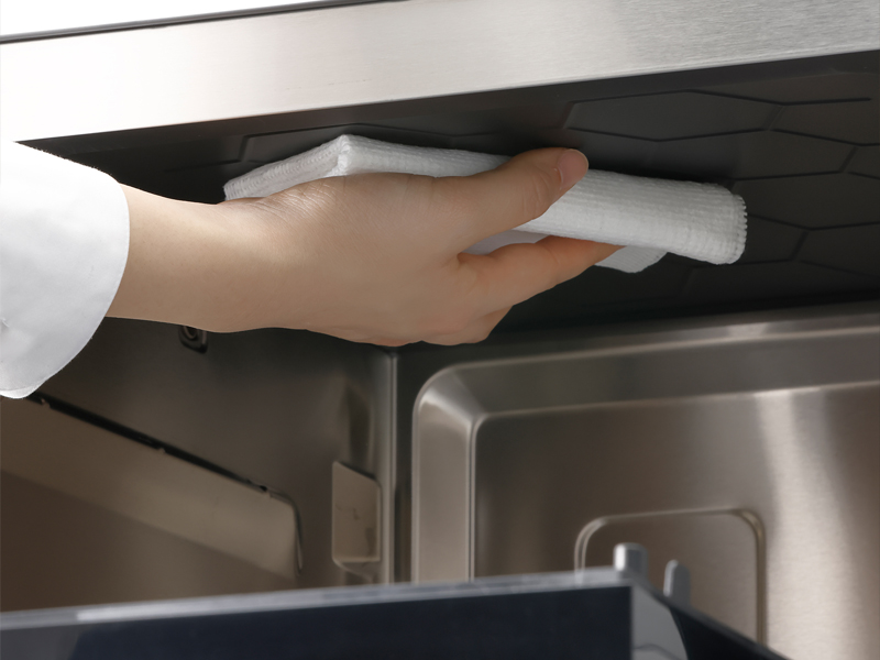 Easy cleaning