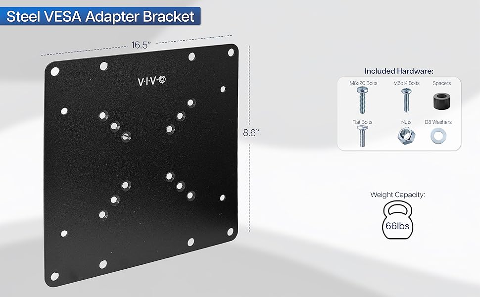 Amazon.com: VIVO Steel VESA TV and Monitor Mount Adapter