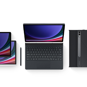 Amazon.co.jp: Galaxy Tab S9+ Smart Book Cover|ブラック|タブレット