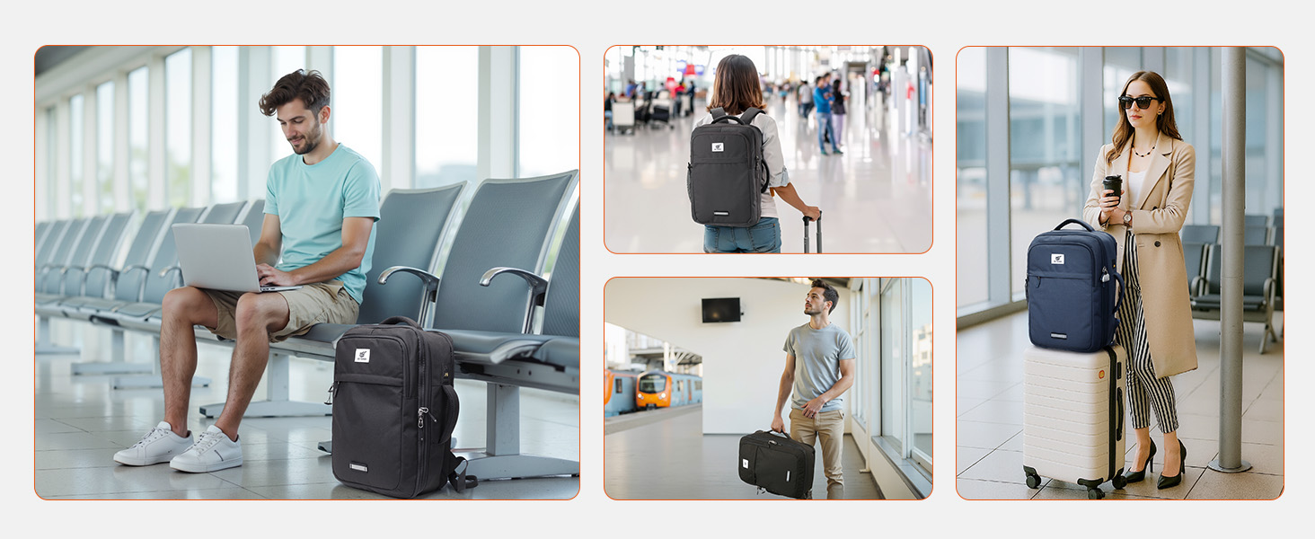 SKYSPER Sac à dos pour bagages à main 44×28×18.5 CM