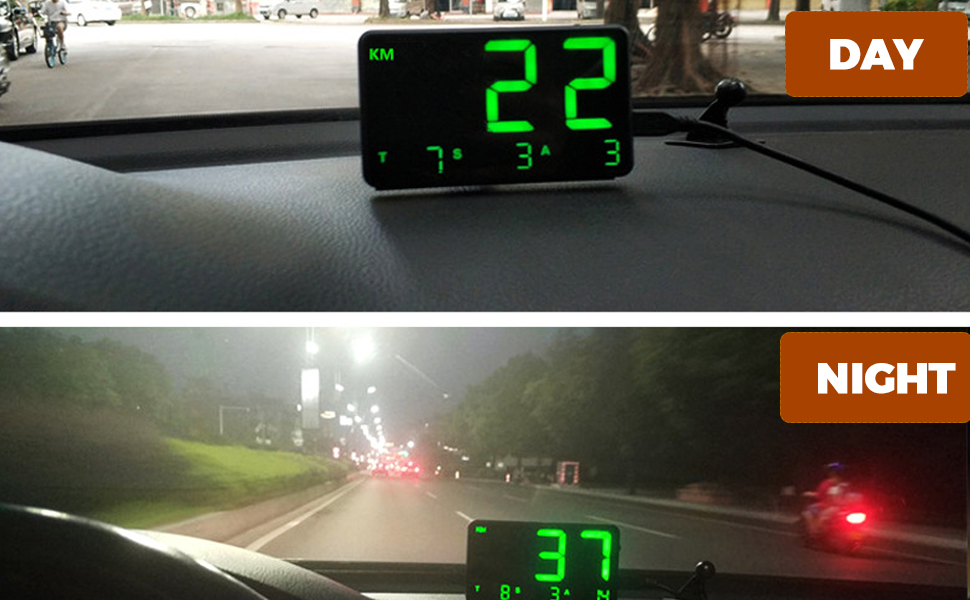 Universal GPS HUD Speedometer C80 Digital Display GPS Head Up Dispaly