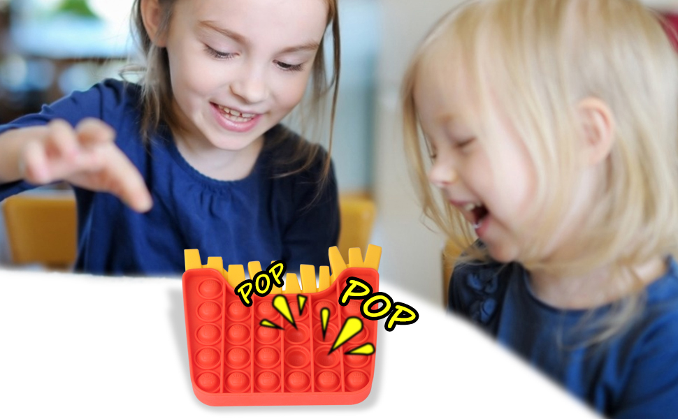 3 Packs Pop Fidget Toys, Sensory Fidget Toy Pack for Kids