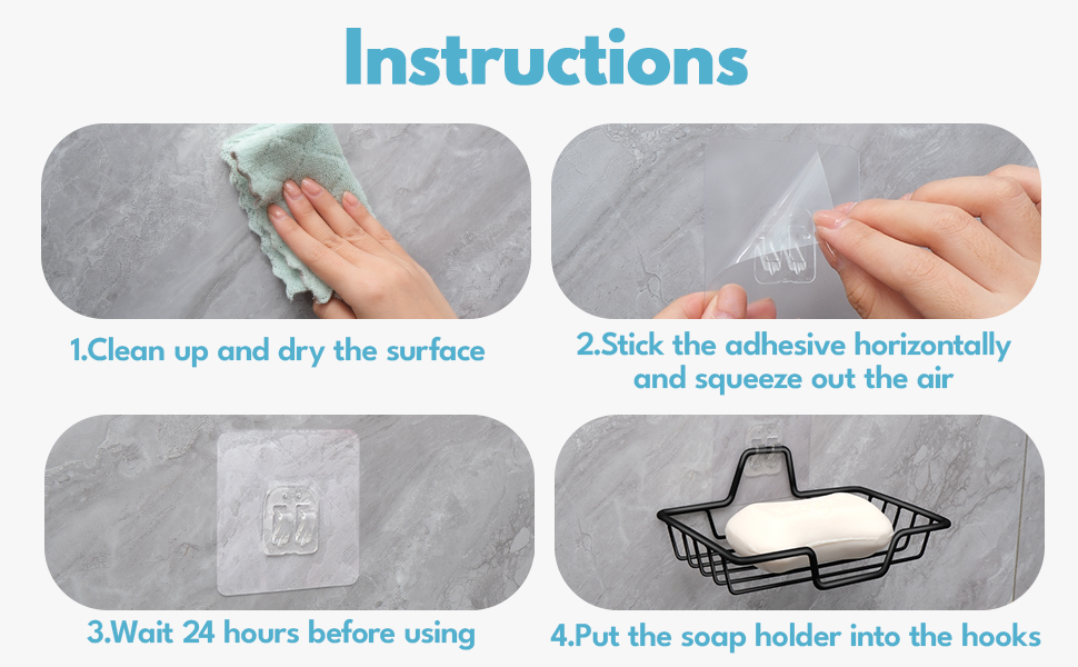 Bar Soap Holder for Shower, Wall Mounted Soap Holder, Stainless Steel