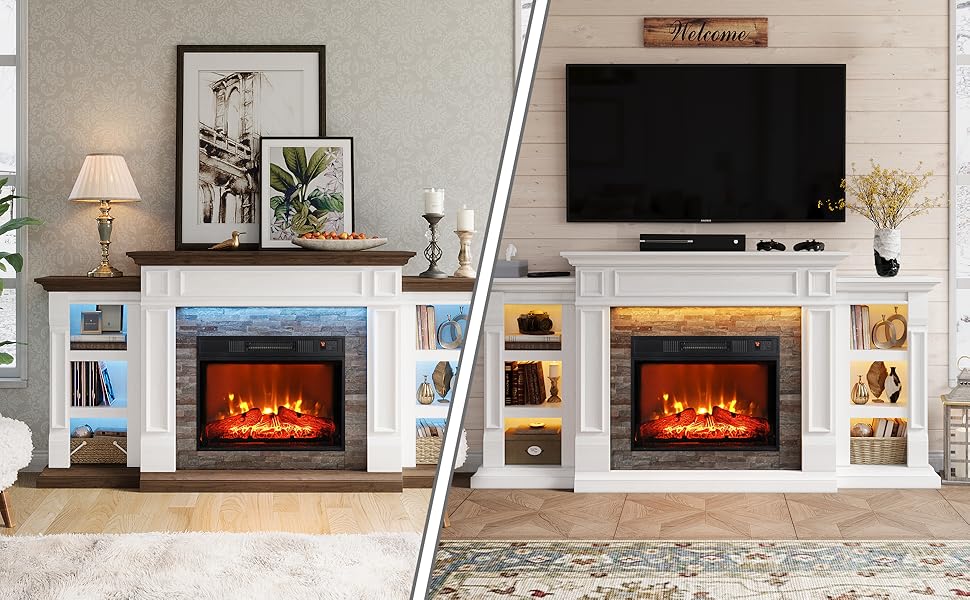 Fireplace TV Stand