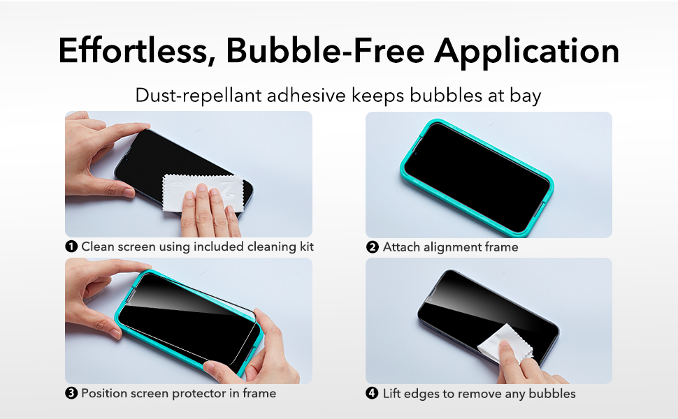 ESR Armorite Screen Protector Compatible with iPhone 14, iPhone 13 and