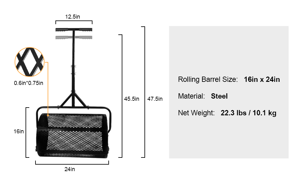 Épandeur de mousse de tourbe