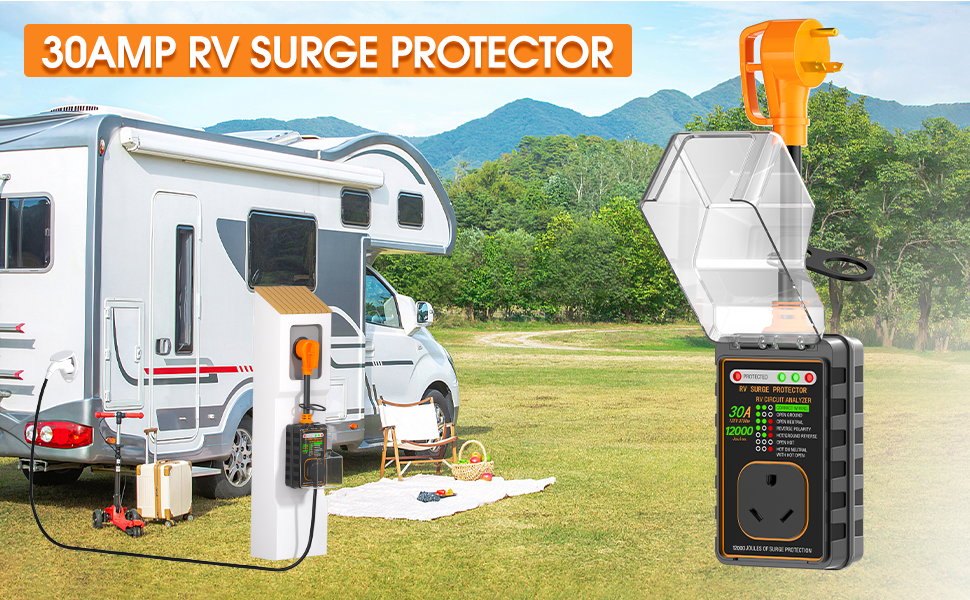 rv surge protector 30 amp