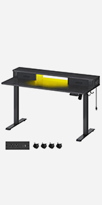 VASAGLE Electric Standing Desk