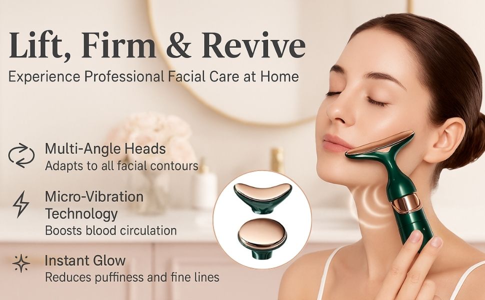 Facial Massager for Face and Neck