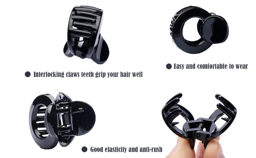 black hair clip