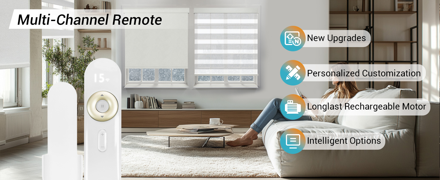 remote control blinds for windows automatic shade work with Alexa Google Homekit