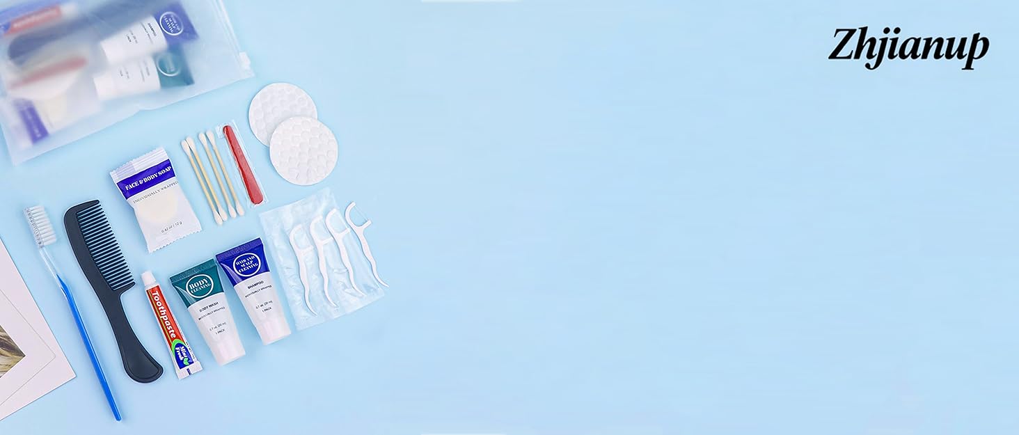 Toiletry Kits Travel Essentials Disposable Hygiene