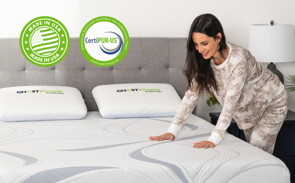 GhostBed Ultimate 10 Inch Mattress Cooling Gel Memory