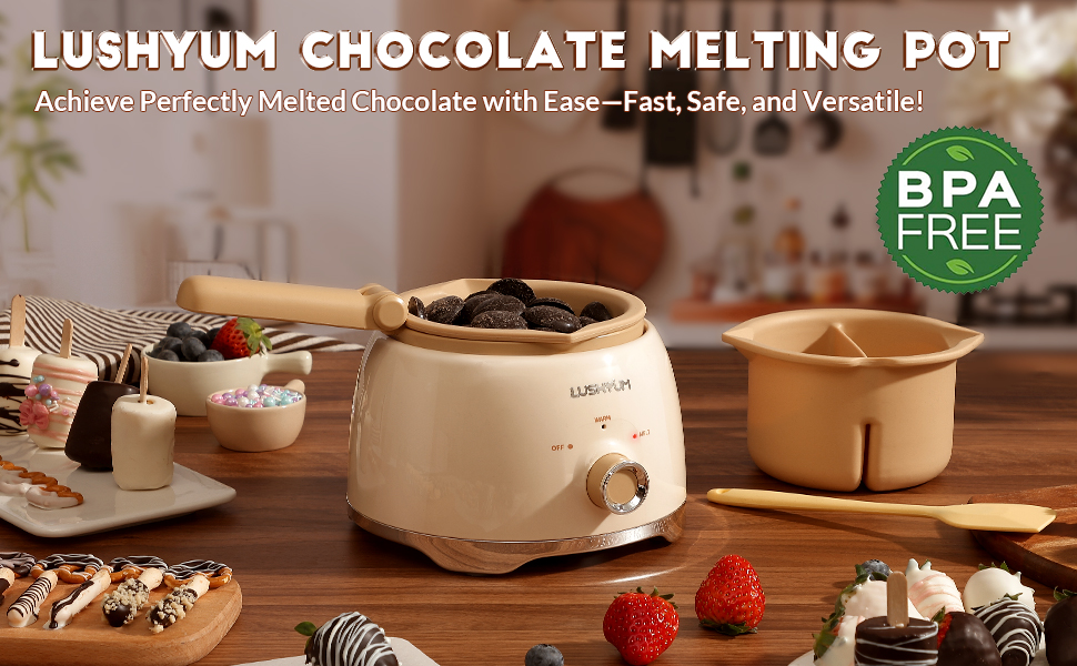 chocolate melting pot
