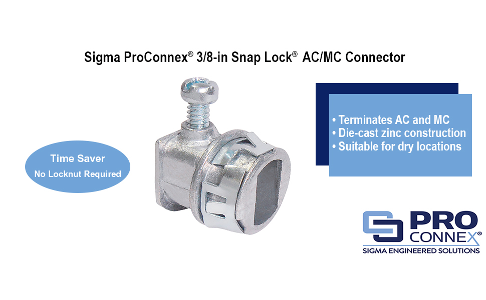 Sigma Electric, Silver Sigma Engineered Solutions ProConnex C560 Snap