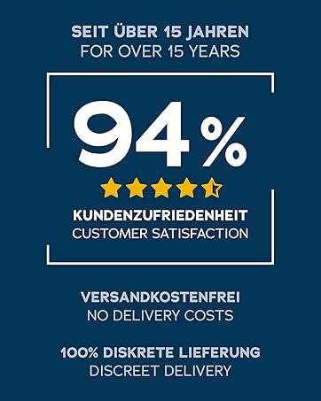 Der Text lautet „SEIT ÜBER 15 JAHREN“ (SEIT ÜBER 15 JAHREN). Professionelle Reinigungskraft in blauer Uniform, die den Reinigungsservice demonstriert.
