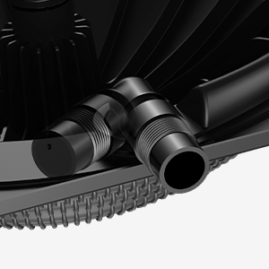 preinstalled rotatable connectors