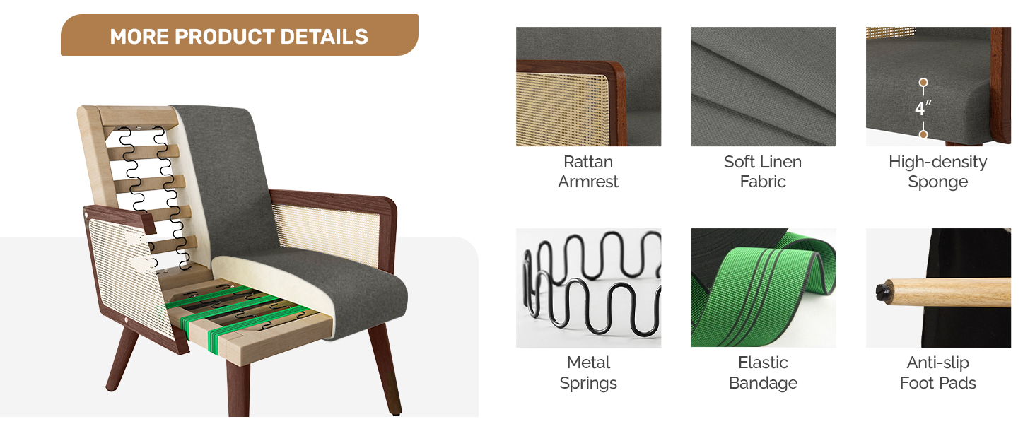 accent chair gray