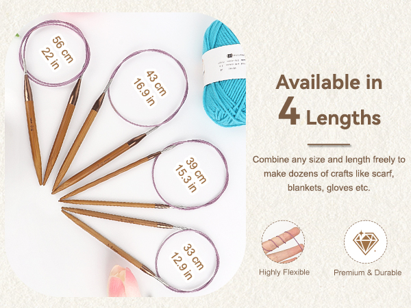 interchangeable circular knitting needles
