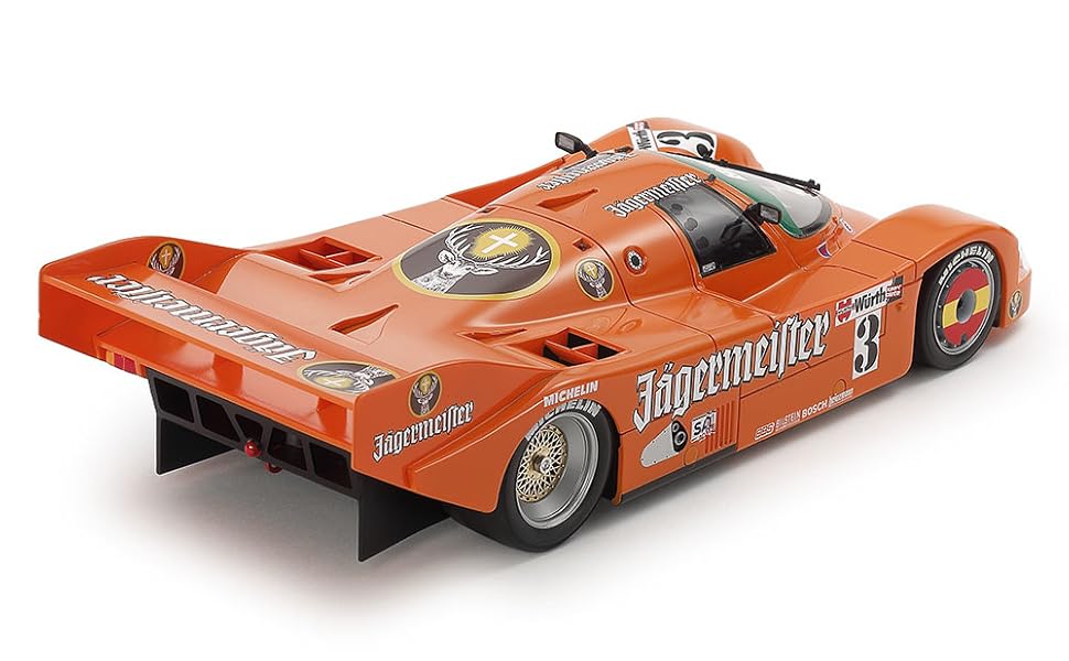モデラーズ　(タミヤ）ポルシェ962C 変更キットお手付き T-GARAGE店長がキットレビュー＆製作 タミヤ+スタジオ27 1/24