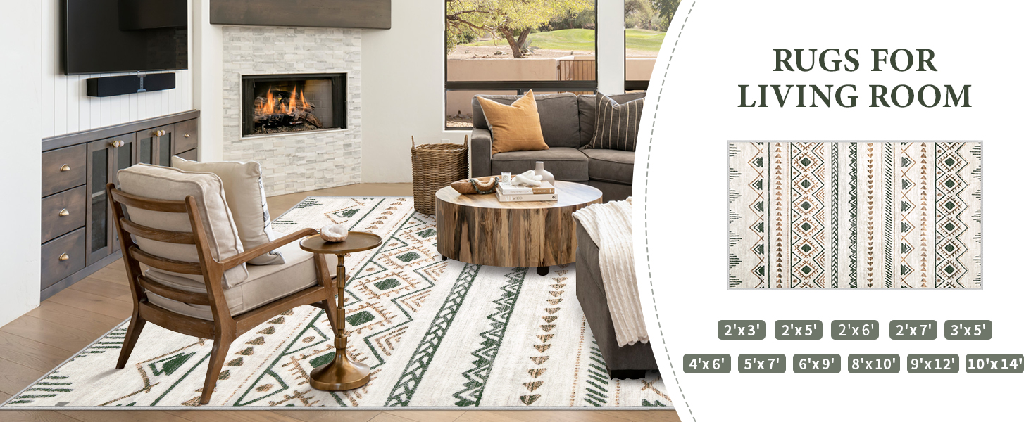 RUGS FOR LIVING ROOM