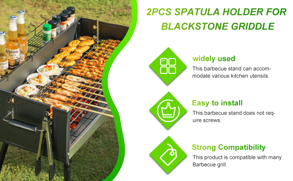 2packs Griddle Spatula Holder For Blackstone,Camp Chef