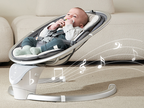 BABYL YUIL SU-L MOAL セット Amazon.com : Yacul Electric Baby Rocker Swing for Newborns, 5