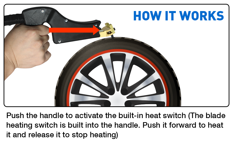 KELELM Tire Groover Machine Tyre Grooving Tool Tire