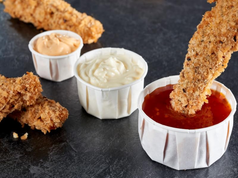 HOT BARGAINS 1000 X 2OZ Paper Soufflé Cups Disposable Waxed Paper