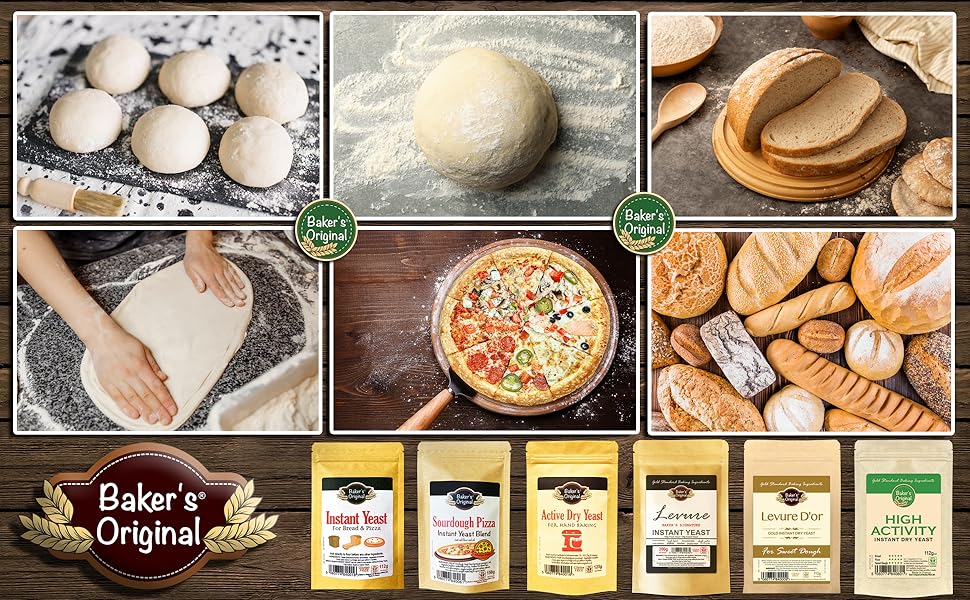 Baker's Original Instant Yeast 200g Amazon.co.uk Grocery