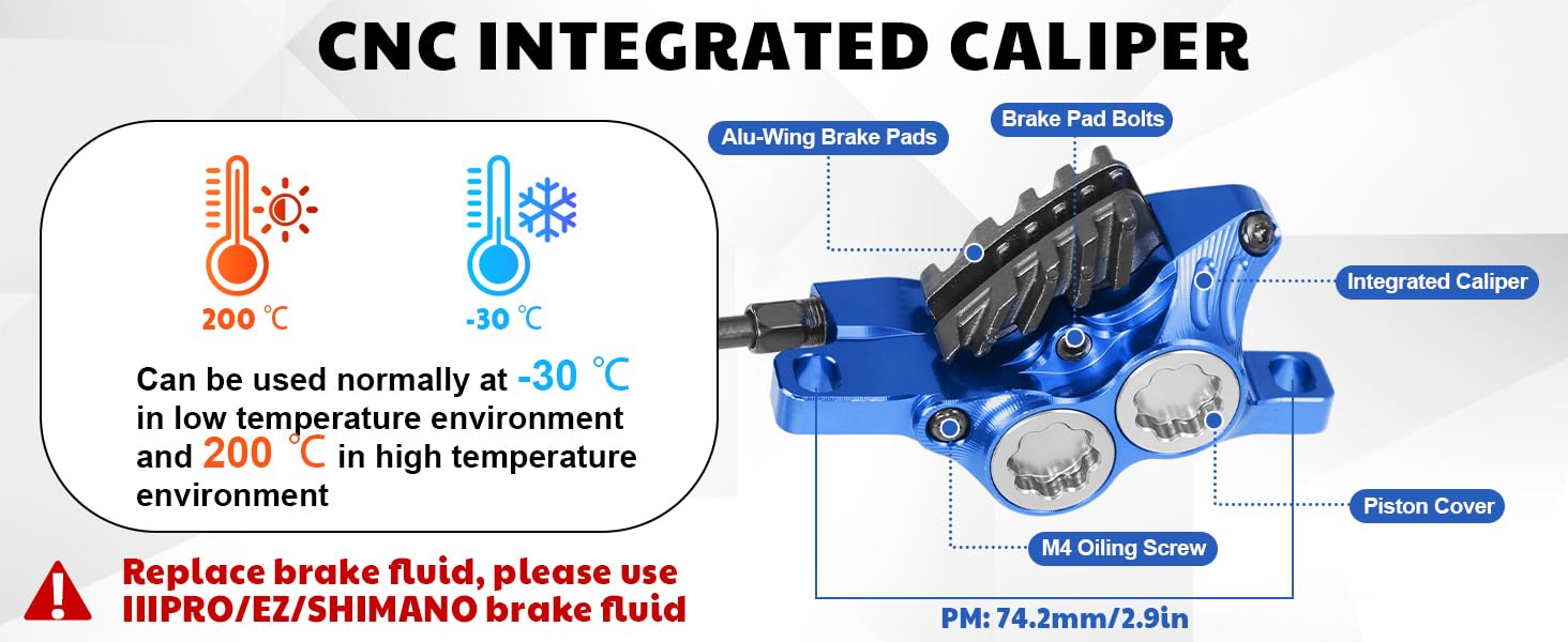 CNC INTEGRATED CALIPER