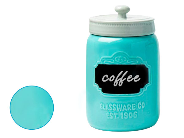 Amazon.com: Mason Jar Ceramic Canister Set for Kitchen - Set