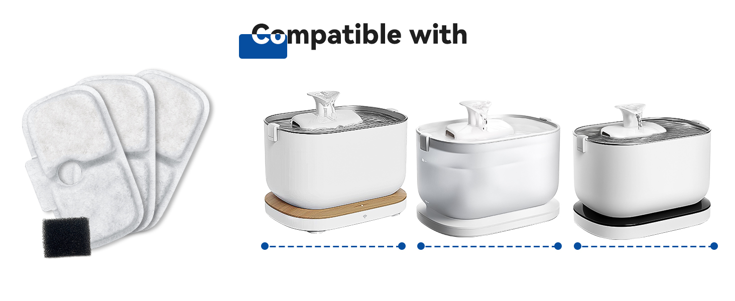 Cat Water Fountain Filters Replacement