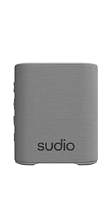 大幅値下げ　SUDIO ワイヤレススピーカー 2個セット グレー Amazon.co.jp: SUDIO F2 (ブラック) ワイヤレスポータブルスピーカー