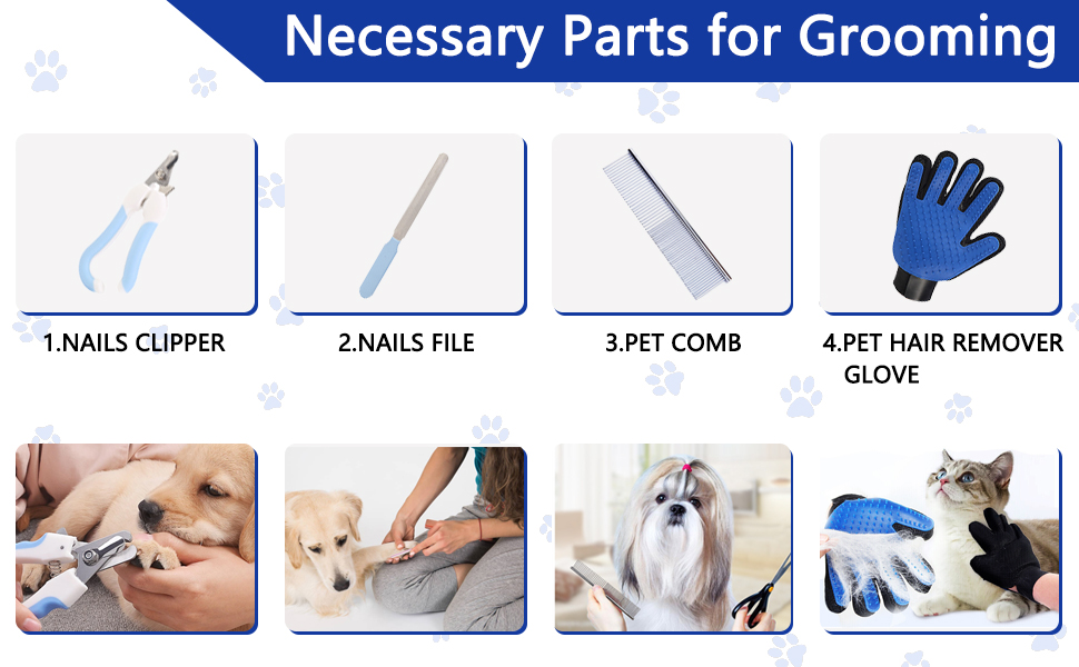 Pet Grooming Hammock for Dogs and Cats, JUOUWEHE Dog