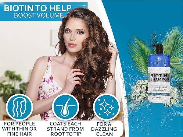 shampoo set biotin for thinning volume
