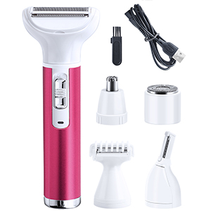 Pubic Hair Removal Wet & Dry Painless Shaver