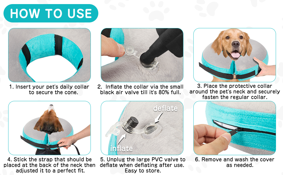 Dog Cone Alternative After Surgery Soft Dog Cones for