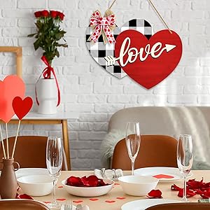 Happy Valentines Day Decor for Front Door
