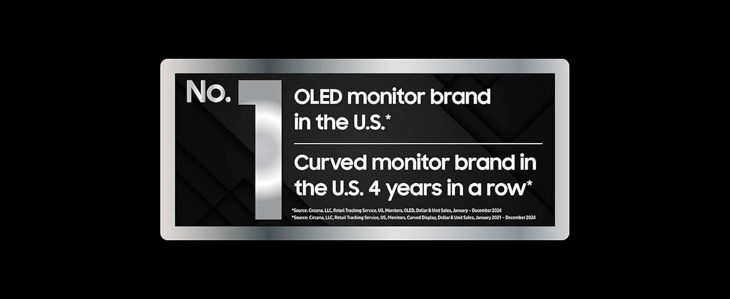 Samsung 49 inch Odyssey OLED G93SC Curved Gaming Monitor